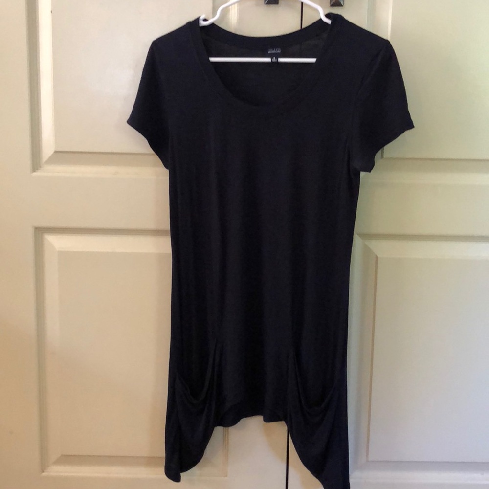 Navy blouse